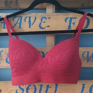 NWT Soma Red Lace Bralette